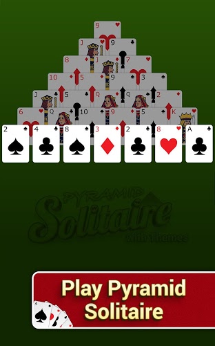 Pyramid Solitaire with Themes截图1