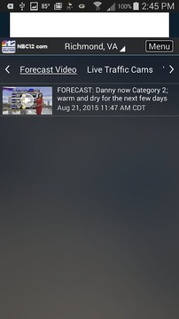 NBC12 First Warning Weather截图