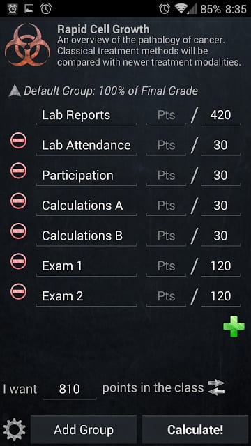 Grade Possibilities截图5