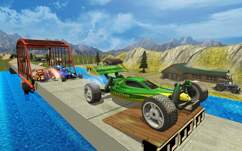 Toy Truck Hill Racing 3D截图3