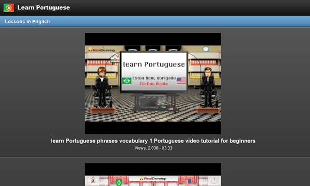 葡萄牙语学习截图4