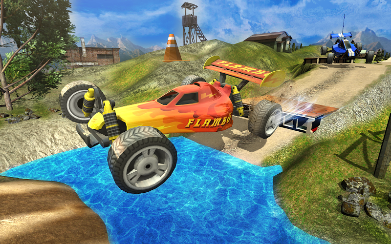 Toy Truck Hill Racing 3D截图2