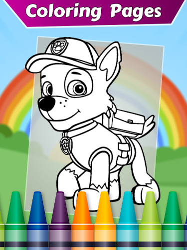 Coloring Book for Paww-Pattrol截图3