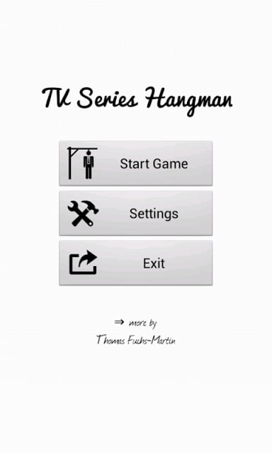 TV Series Hangman Free截图3