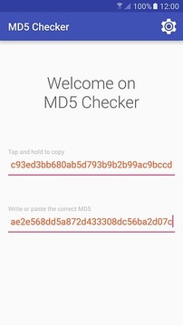 MD5查看:MD5 Checker截图