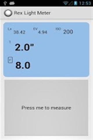 雷克斯照度计截图3
