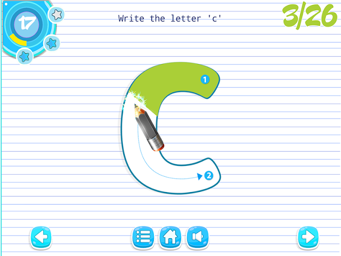 Learn to write for Kids - ABC截图4