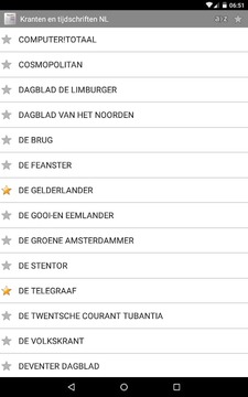 Kranten en tijdschriften NL截图