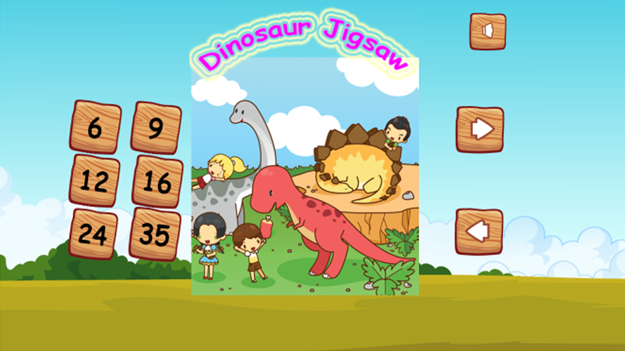 Cute Dino Train Jigsaw Puzzles截图1