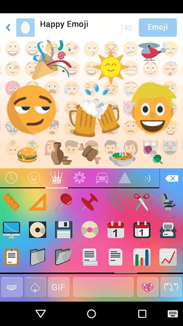 Emoji One emoji-Emoji Keyboard截图1