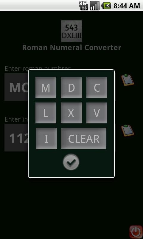 Roman Numeral Converter截图2