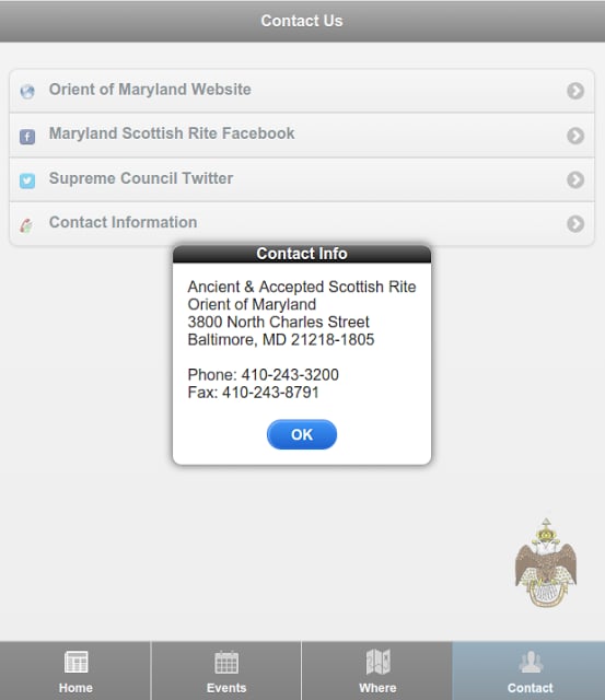 Maryland Scottish Rite截图1