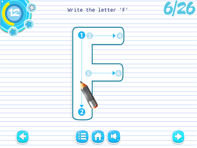 Learn to write for Kids - ABC截图5