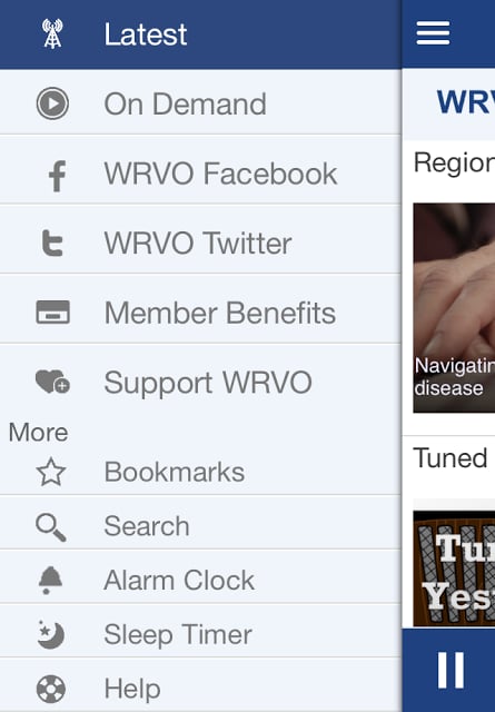 WRVO Public Radio App截图2