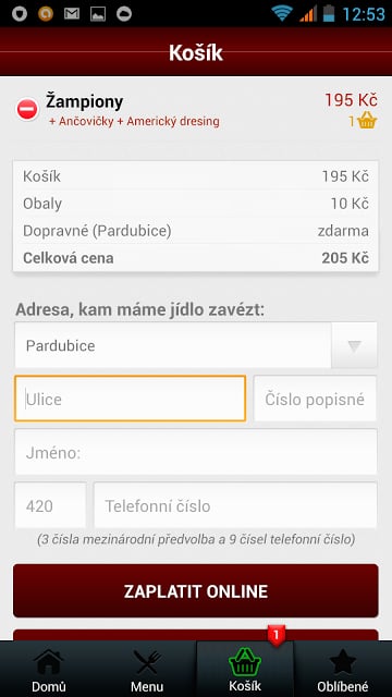 Pizzerie U Dušičků Pardubice截图6