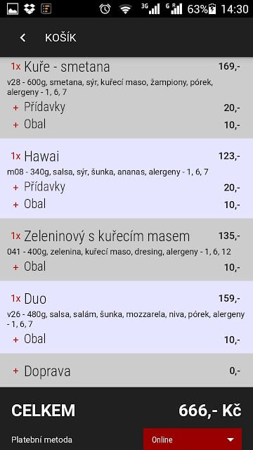 Pizzerie U Dušičků Pardubice截图2