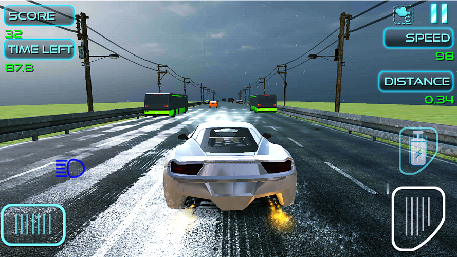 Traffic Racing Simulation 2017截图2