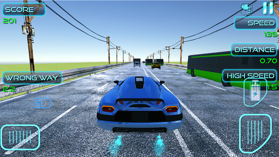 Traffic Racing Simulation 2017截图1