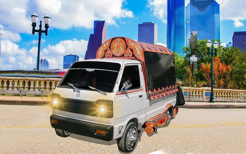 Van Simulator: Pk Van Parking截图1