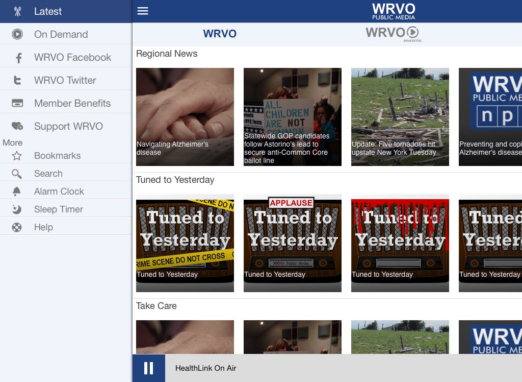 WRVO Public Radio App截图6