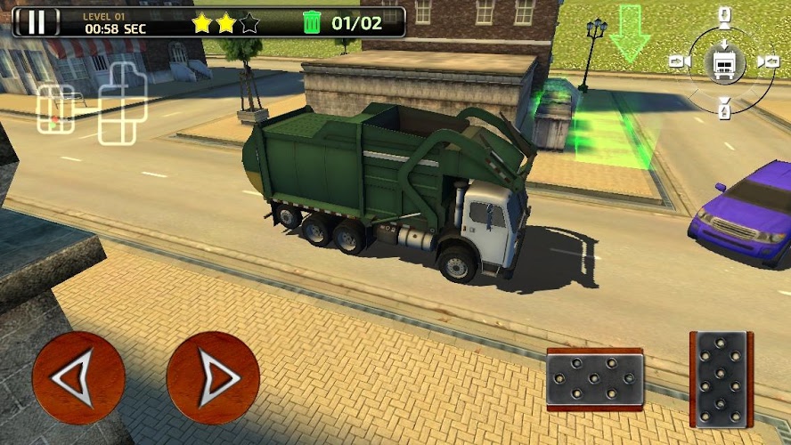 Garbage Truck Simulator Game截图3