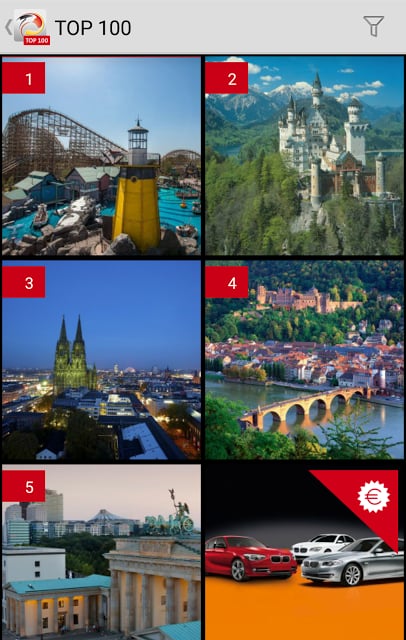 德国旅行TOP100截图1