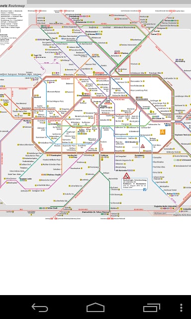 Berlin subway route network截图5