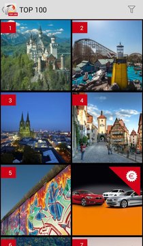 德国旅行TOP100截图