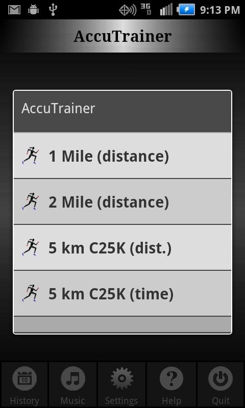 C25K AccuTrainer截图2