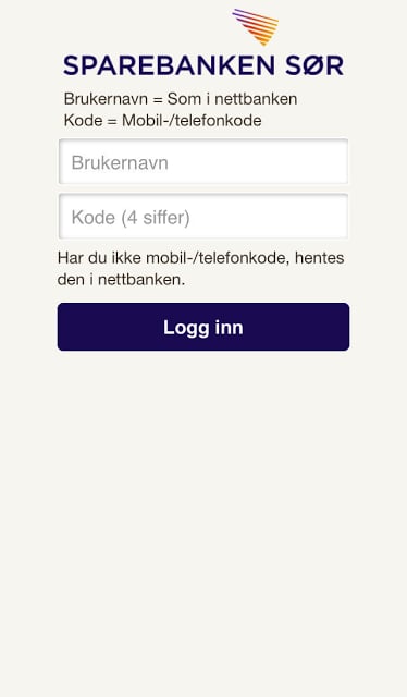 Sparebanken S&oslash;r Mobile Bank截图1