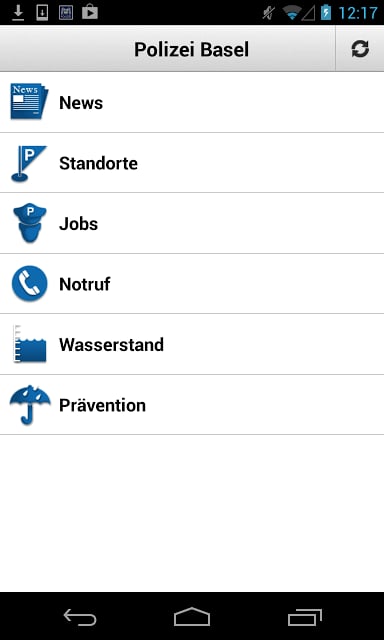 Polizei Basel截图1