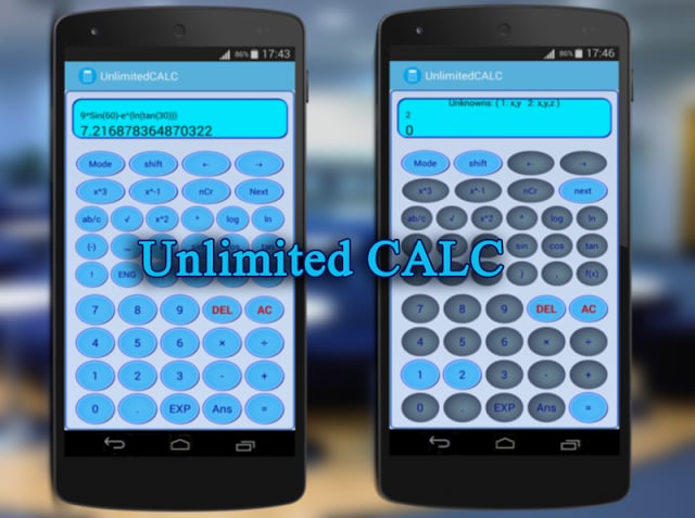 Unlimited CALC(+widget) (free)截图5