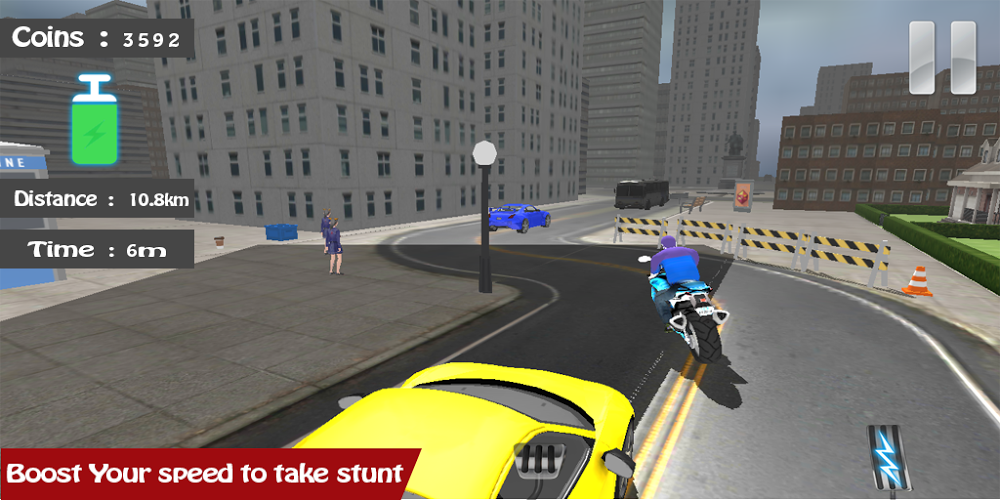 Motorbike Traffic Driving截图3