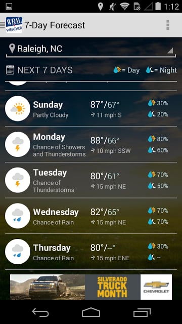 WRAL Weather截图7