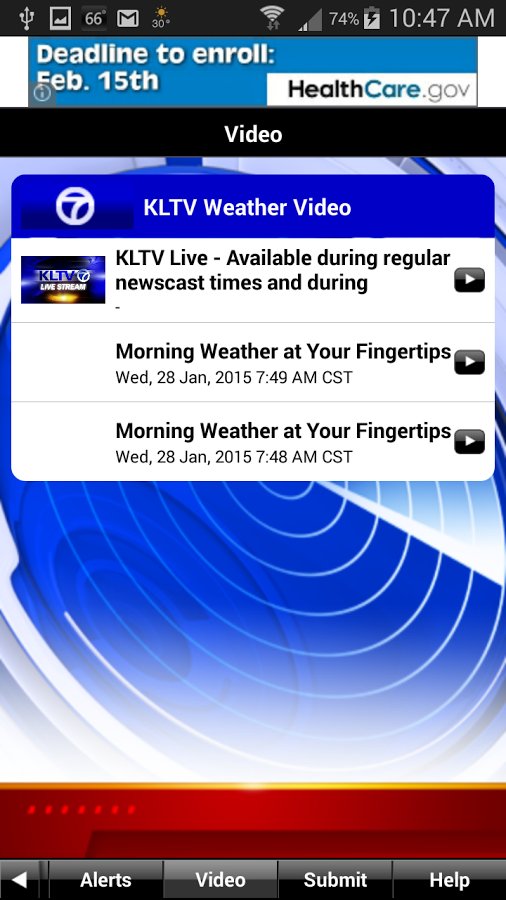 KLTV StormTracker 7 Weather截图7