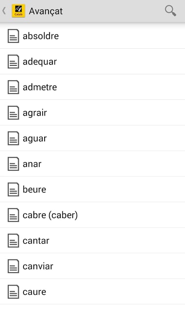 Advanced Catalan Dictionary TR截图11