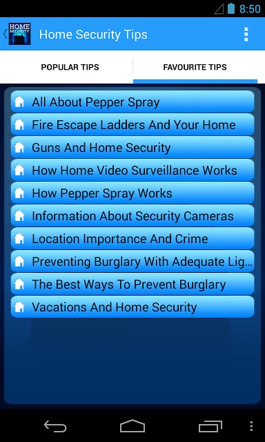 Home Security Tips截图2