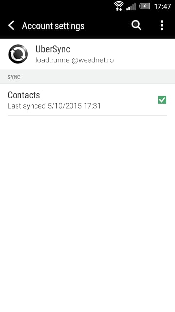 Contact Sync for Facebook截图3