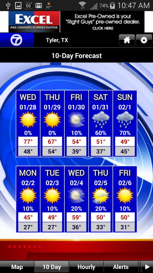 KLTV StormTracker 7 Weather截图10