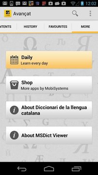 Advanced Catalan Dictionary TR截图