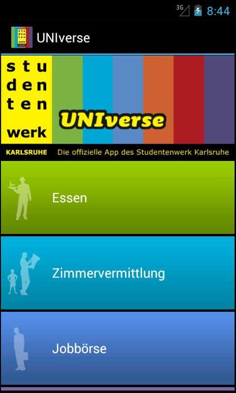 UNIverse - Studentenwerk KA/PF截图3