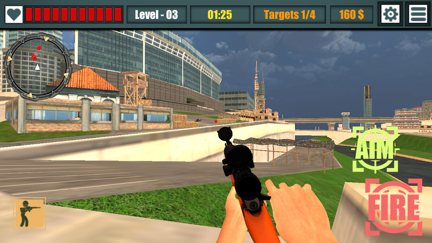 Sniper City Army Shooting截图3