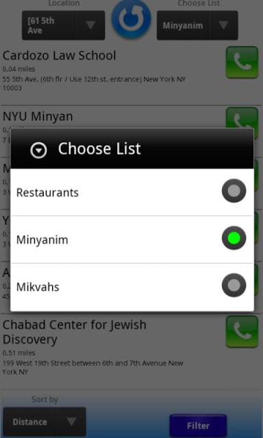 Kosher Restaurants GPS截图6