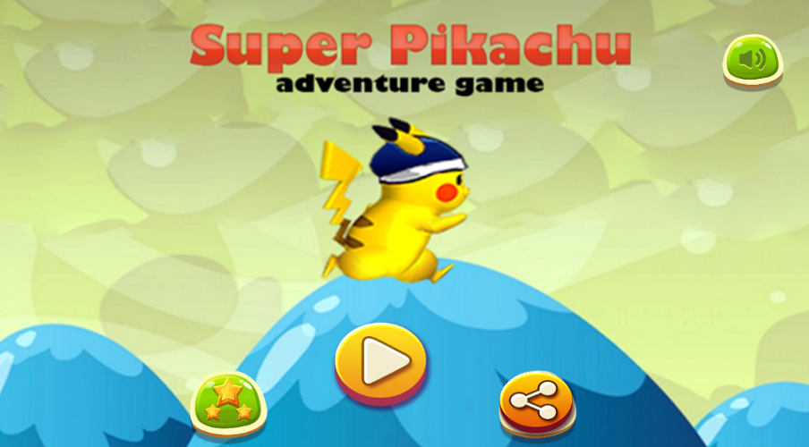 Super Pikachu adventure game截图4