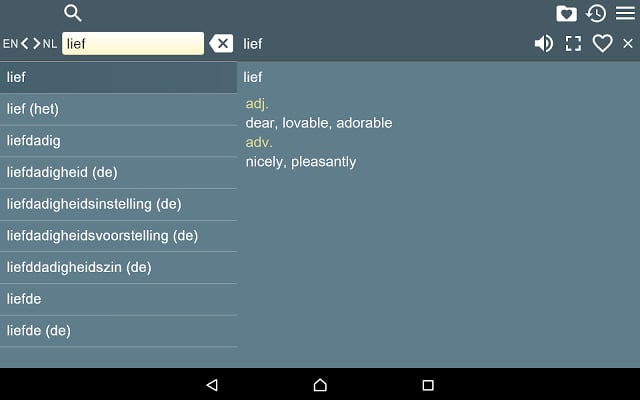 EN-NL Dictionary Free截图6