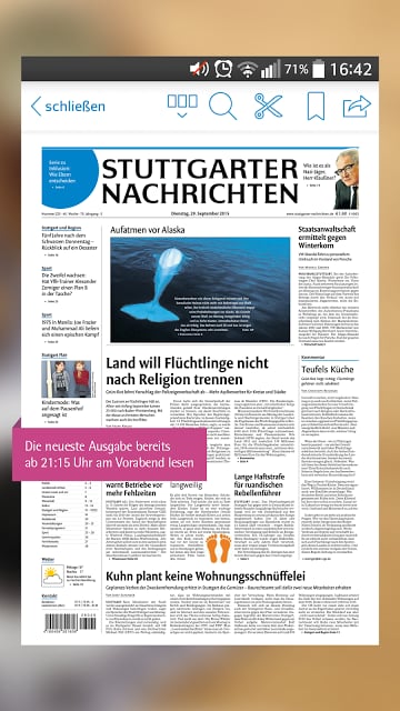 Stuttgarter Nachrichten ePaper截图1