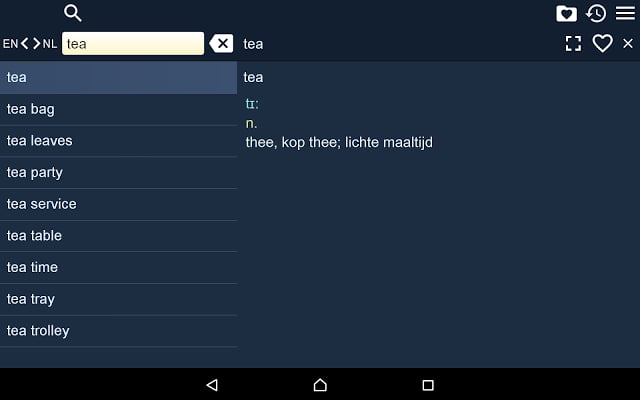 EN-NL Dictionary Free截图8