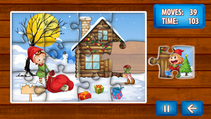 Puzzle Santa Claus Adventures截图3