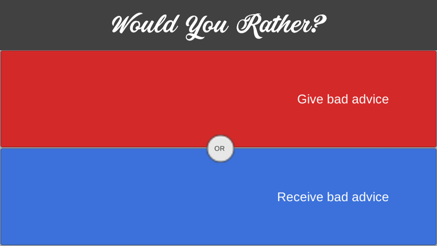 Would You Rather? Only Adult截图2