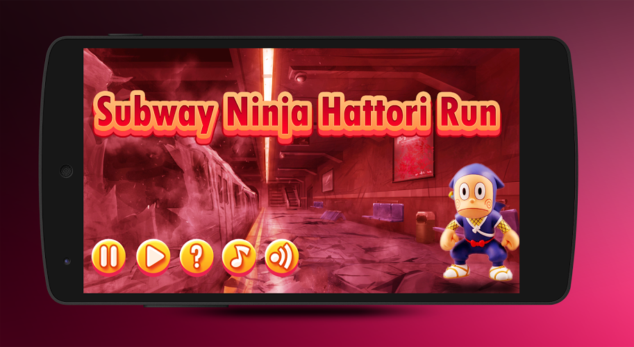 Subway Ninja Hattori Run截图5